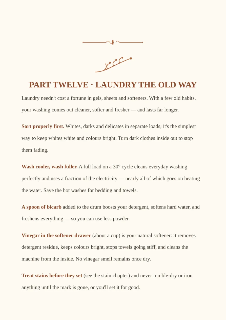 Laundry the old way